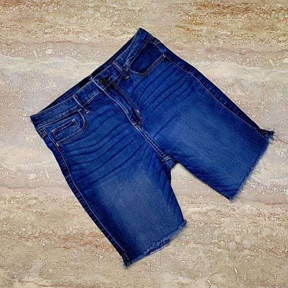 HOLLISTER WOMENS HIGH RISE SKINNY CLASSIC STRETCH CUTOFFS SIZE 27W - Picture 1 of 8